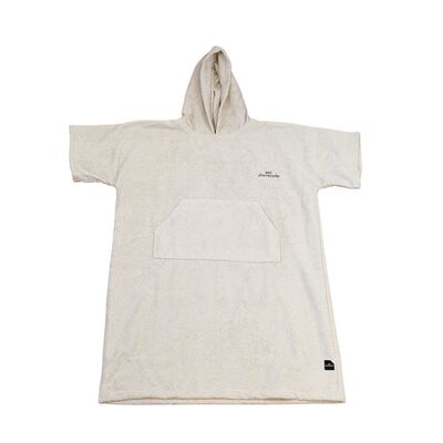 Shoresyde Adult Organic Cotton Poncho S/M – Glacier Grey