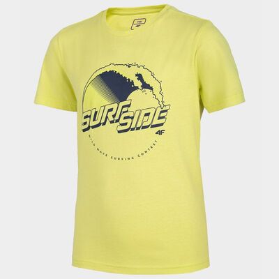 4F Junior Everyday T-shirt - Yellow