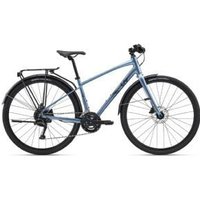 Giant Liv Alight Disc 2 City Womens Sports Hybrid Bike 2026 Large - Frost Silver