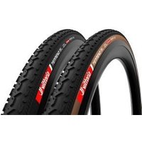 Vittoria Terreno T80 Coarse Loose G2.0 TLR Gravel Endurance Tyre 2025 700x37c - Black