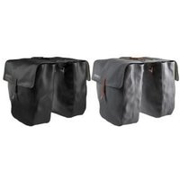 Brooks Brick Lane 30 Litre Pannier Bags 30 Litre Pair (15 Litre Each) - Grey