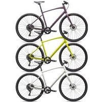 Specialized Sirrus X 2.0 Sports Hybrid Bike 2025 XX-Small - Gloss Dune White/Dove Grey Reflective